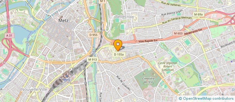localisation de l'entreprise SOCIETE DE CHASSE ANCIENS ABRESCHVILLER à METZ