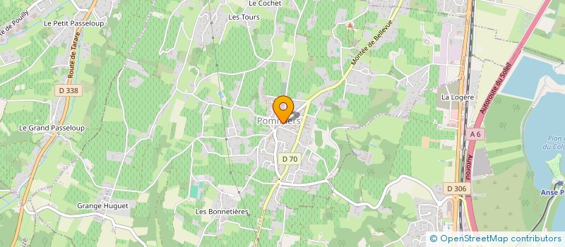 localisation de l'entreprise SOCIETE DE CHASSE COMMUNALE DE POMMIERS à POMMIERS