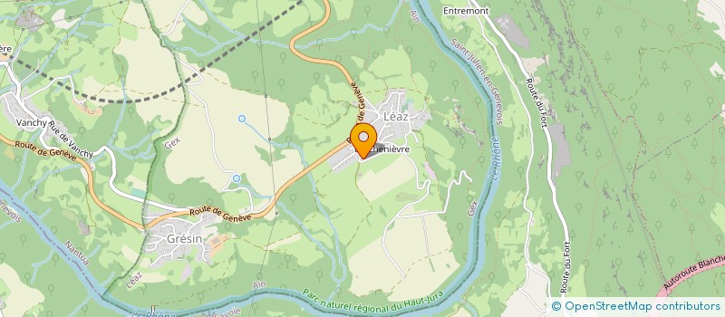 localisation de l'entreprise SOCIETE DE CHASSE COMMUNE DE LEAZ à LEAZ