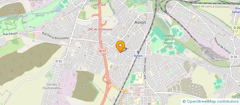 localisation de l'entreprise SOCIETE DE CHASSE D'AVION à AVION