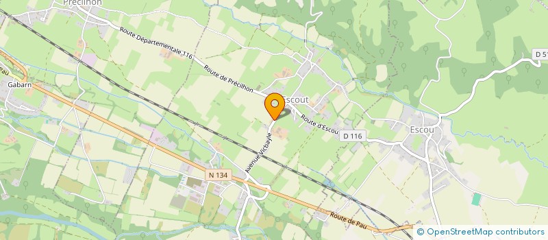 localisation de l'entreprise SOCIETE DE CHASSE D'ESCOUT  ESCOUT