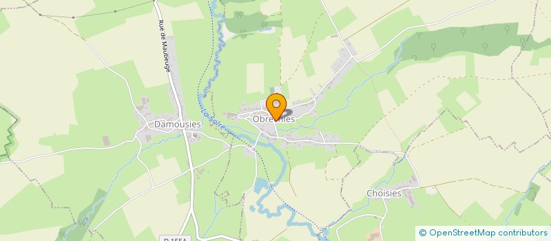 localisation de l'entreprise SOCIETE DE CHASSE D OBRECHIES L EPERVIER  OBRECHIES