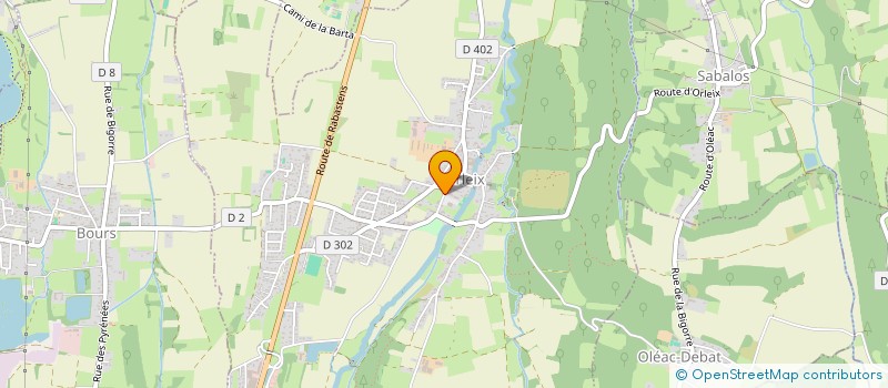 localisation de l'entreprise SOCIETE DE CHASSE D'ORLEIX  ORLEIX