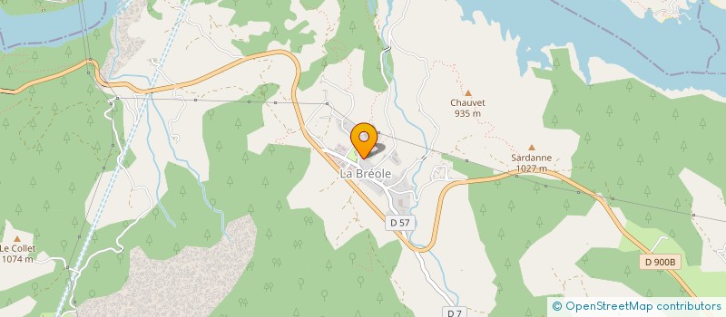 localisation de l'entreprise SOCIETE DE CHASSE D SAINT VINCENT LES FORTS LES ENFANTS DE DORMILLOUSSE à UBAYE-SERRE-PONCON
