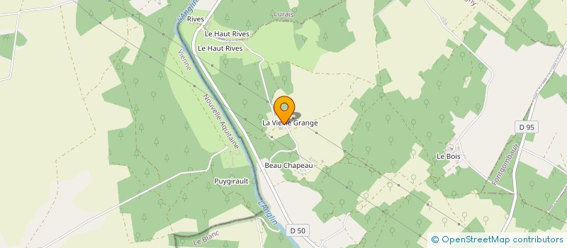 localisation de l'entreprise SOCIETE DE CHASSE DE BEAUCHAPEAU à MERIGNY