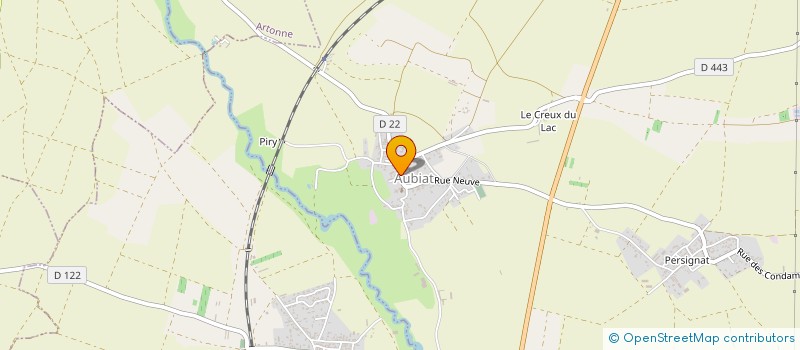 localisation de l'entreprise SOCIETE DE CHASSE DE BUSSIERES ET PRUNS  BUSSIERES-ET-PRUNS