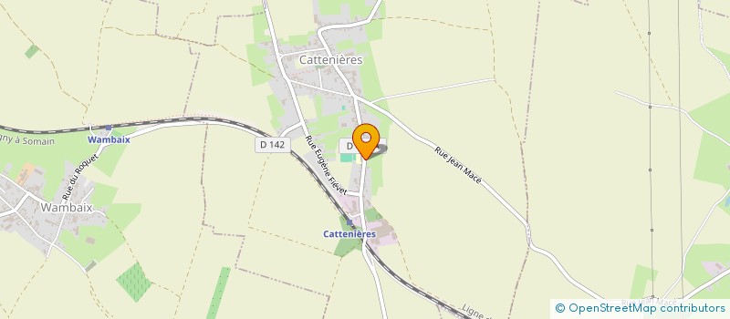 localisation de l'entreprise SOCIETE DE CHASSE DE CATTENIERES  CATTENIERES