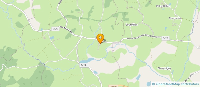 localisation de l'entreprise SOCIETE DE CHASSE DE CHAUMARD à CHAUMARD