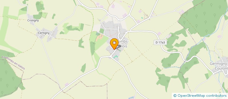 localisation de l'entreprise SOCIETE DE CHASSE DE COULOMBS-EN-VALOIS  COULOMBS-EN-VALOIS