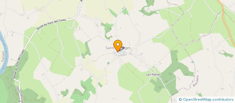 localisation de l'entreprise SOCIETE DE CHASSE DE COURBIAC  COURBIAC