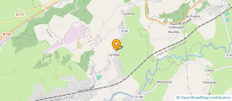localisation de l'entreprise SOCIETE DE CHASSE DE L'ELANCEZE à GIOU-DE-MAMOU