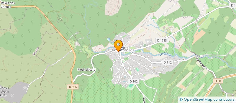 localisation de l'entreprise SOCIETE DE CHASSE DE LA CABASSE  SAINT-JEAN-DE-CUCULLES