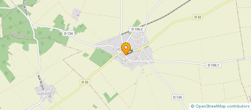 localisation de l'entreprise SOCIETE DE CHASSE DE LA COMMUNE DE COLTAINVILLE à COLTAINVILLE