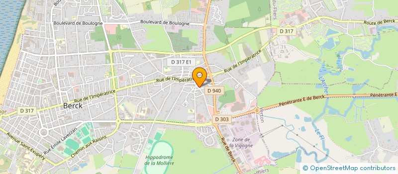 localisation de l'entreprise SOCIETE DE CHASSE DE LA MOLLIERE DE GROFFLIERS  GROFFLIERS