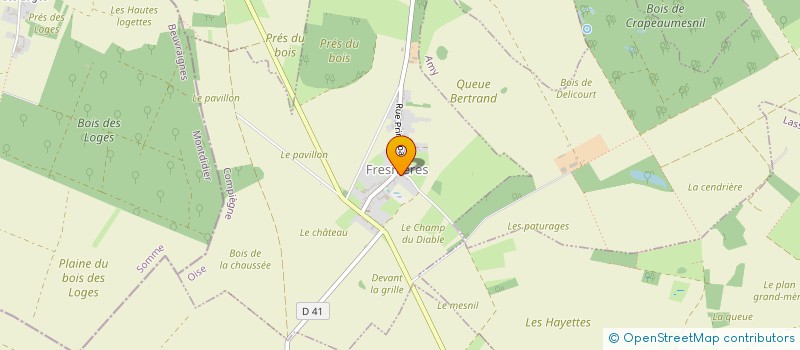 localisation de l'entreprise SOCIETE DE CHASSE DE LA PLAINE DE SOLENTE  SOLENTE