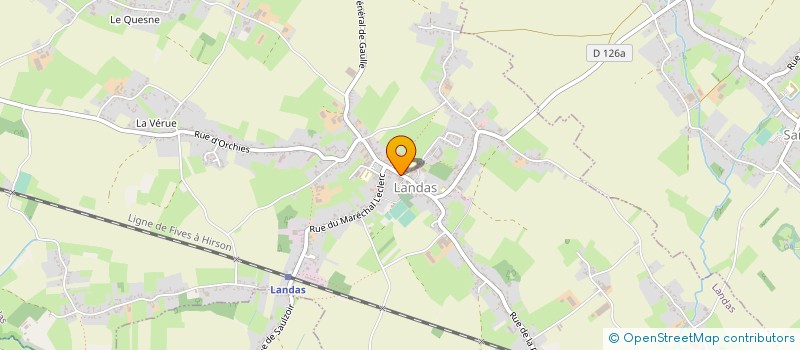 localisation de l'entreprise SOCIETE DE CHASSE DE MARCHIENNES LOT N1  LANDAS