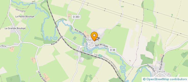 localisation de l'entreprise SOCIETE DE CHASSE DE MARTIGNY  MARTIGNY