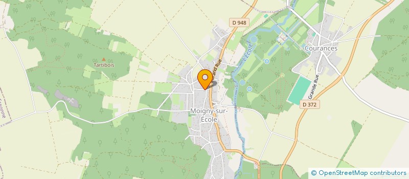 localisation de l'entreprise SOCIETE DE CHASSE DE MOIGNY à MOIGNY-SUR-ECOLE