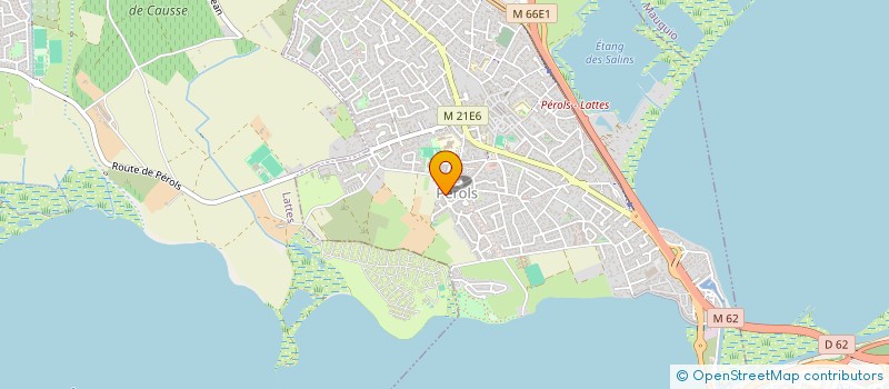 localisation de l'entreprise SOCIETE DE CHASSE DE PEROLS  PEROLS