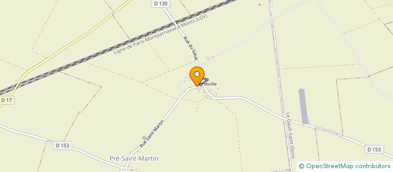 localisation de l'entreprise SOCIETE DE CHASSE DE PRE-SAINT-MARTIN à PRE-SAINT-MARTIN