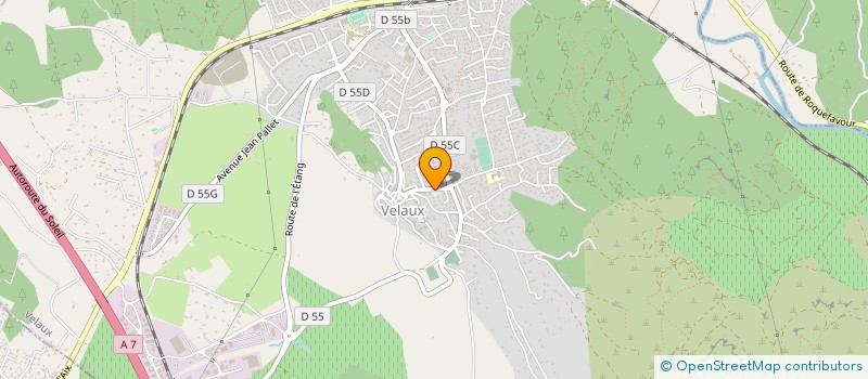 localisation de l'entreprise SOCIETE DE CHASSE DE PROPRIETAIRES DE VELAUX à VELAUX