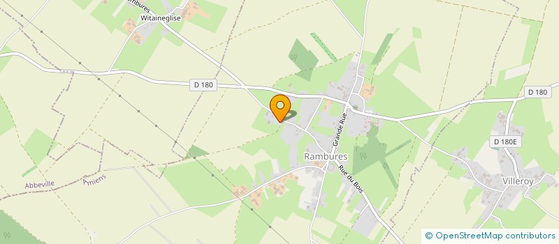 localisation de l'entreprise SOCIETE DE CHASSE DE RAMBURES  RAMBURES