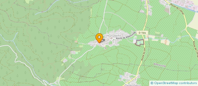 localisation de l'entreprise SOCIETE DE CHASSE DE RIQUEWHIR ET ENVIRONS  RIQUEWIHR