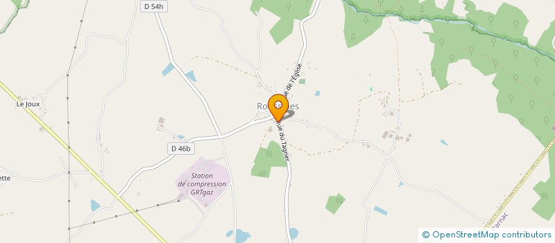 localisation de l'entreprise SOCIETE DE CHASSE DE ROUSSINES à ROUSSINES