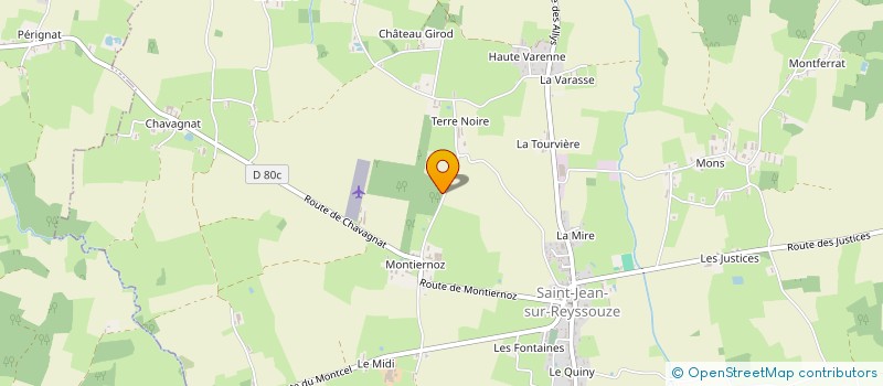 localisation de l'entreprise SOCIETE DE CHASSE DE SAINT JEAN SUR REYSSOUZE  SAINT-JEAN-SUR-REYSSOUZE