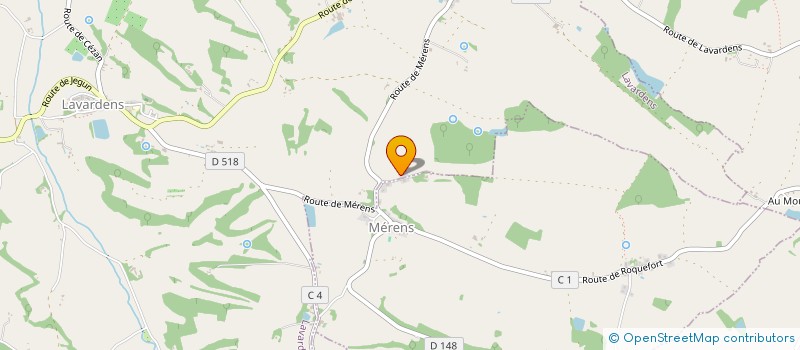 localisation de l'entreprise SOCIETE DE CHASSE DE SAINT LARY  SAINT-LARY