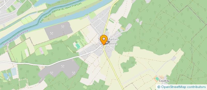 localisation de l'entreprise SOCIETE DE CHASSE DE SAINT MARTIN LA GARENNE  SAINT-MARTIN-LA-GARENNE