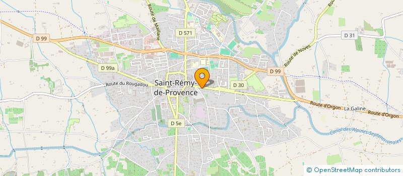 localisation de l'entreprise SOCIETE DE CHASSE DE SAINT REMY DE PROVENCE LA GUARRIGUE  SAINT-REMY-DE-PROVENCE