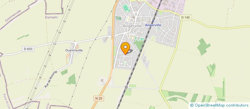 localisation de l'entreprise SOCIETE DE CHASSE DE SAULX LES CHARTREUX à ANGERVILLE