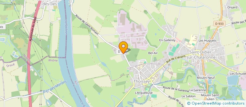 localisation de l'entreprise SOCIETE DE CHASSE DE ST DIDIER SUR CHALARONNE  SAINT-DIDIER-SUR-CHALARONNE