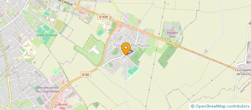 localisation de l'entreprise SOCIETE DE CHASSE DE TILLOY LES MOFFLAINES  TILLOY-LES-MOFFLAINES