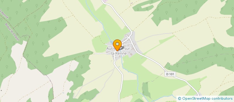 localisation de l'entreprise SOCIETE DE CHASSE DE VALDELANCOURT à AUTREVILLE-SUR-LA-RENNE
