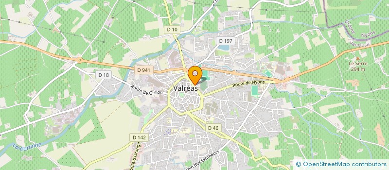 localisation de l'entreprise SOCIETE DE CHASSE DE VALREAS à VALREAS