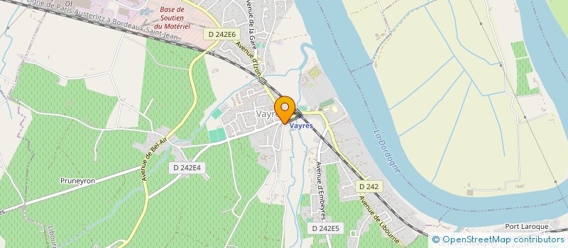 localisation de l'entreprise SOCIETE DE CHASSE DE VAYRES  VAYRES