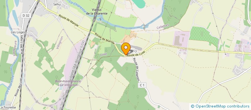 localisation de l'entreprise SOCIETE DE CHASSE DE VILLOGNON à VILLOGNON