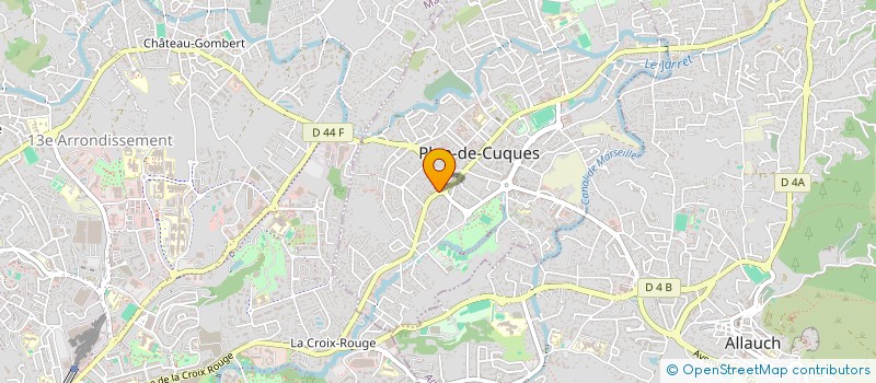 localisation de l'entreprise SOCIETE DE CHASSE DES DOMAINES DE PROVENCE à PLAN-DE-CUQUES