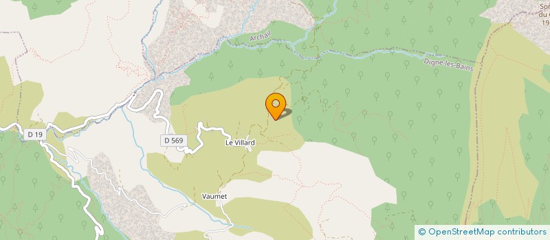 localisation de l'entreprise SOCIETE DE CHASSE DES DOURBES à DIGNE-LES-BAINS