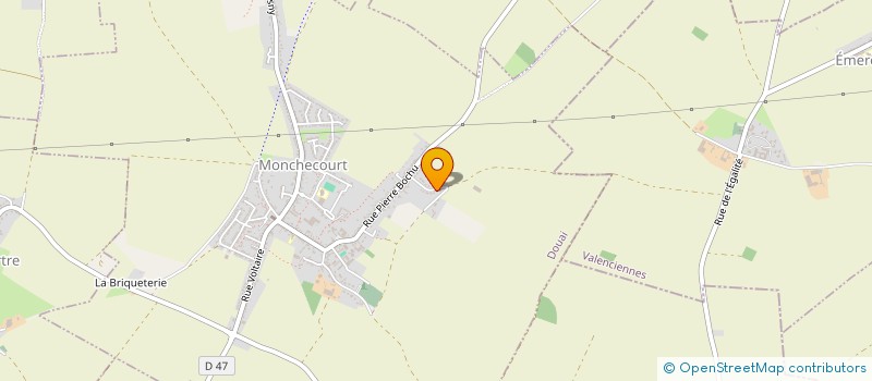 localisation de l'entreprise SOCIETE DE CHASSE DES SEPT MUIDS à MONCHECOURT