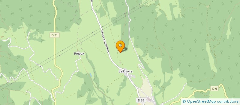 localisation de l'entreprise SOCIETE DE CHASSE DU HAUT-VALROMEY  HAUT VALROMEY