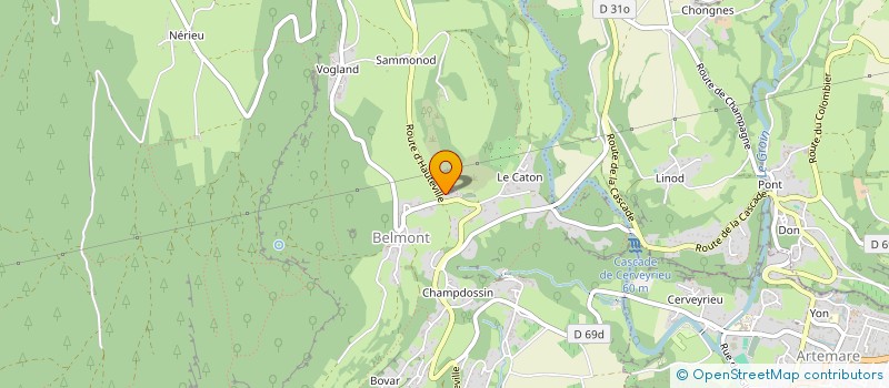 localisation de l'entreprise SOCIETE DE CHASSE 'ECHO DE LA LEBE' à VALROMEY-SUR-SERAN