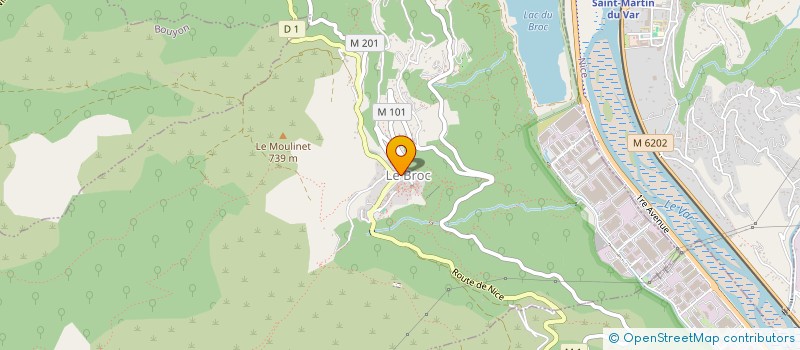 localisation de l'entreprise SOCIETE DE CHASSE ET DE PROTECTION RURALE DU BROC à LE BROC