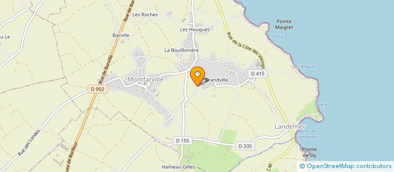 localisation de l'entreprise SOCIETE DE CHASSE ET DE REPEUPLEMENT EN GIBIER DU VAL DE SAIRE  MONTFARVILLE