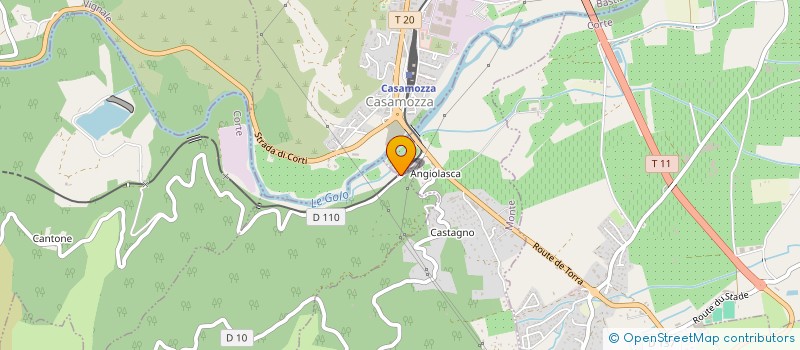 localisation de l'entreprise SOCIETE DE CHASSE INTERCOMMUNALE DE MONTE OLMO LA CASACCONAISE  OLMO