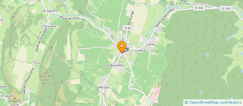 localisation de l'entreprise SOCIETE DE CHASSE 'L'EVEIL VERZEEN'  VERZE