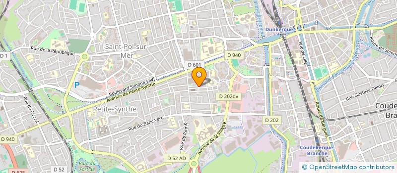 localisation de l'entreprise SOCIETE DE CHASSE LA BECASSE à DUNKERQUE
