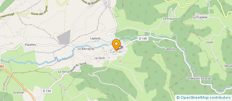 localisation de l'entreprise SOCIETE DE CHASSE LA DIANE  SAINT-MICHEL-LOUBEJOU